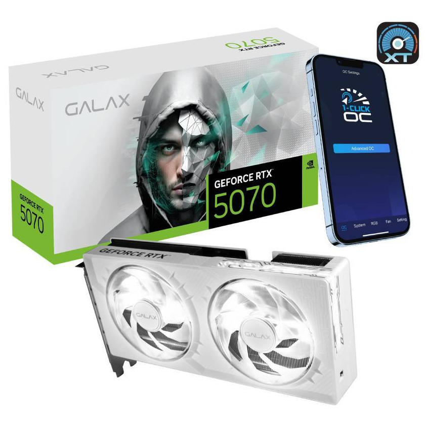 GALAX RTX5070 1-Click OC 12GB GDDR7 WHITE