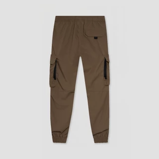 DAVIE JONES [BLK STREET] กางเกงจ็อกเกอร์ผู้ชาย Relax Fit Joggers สีดำ น้ำตาล GP0072