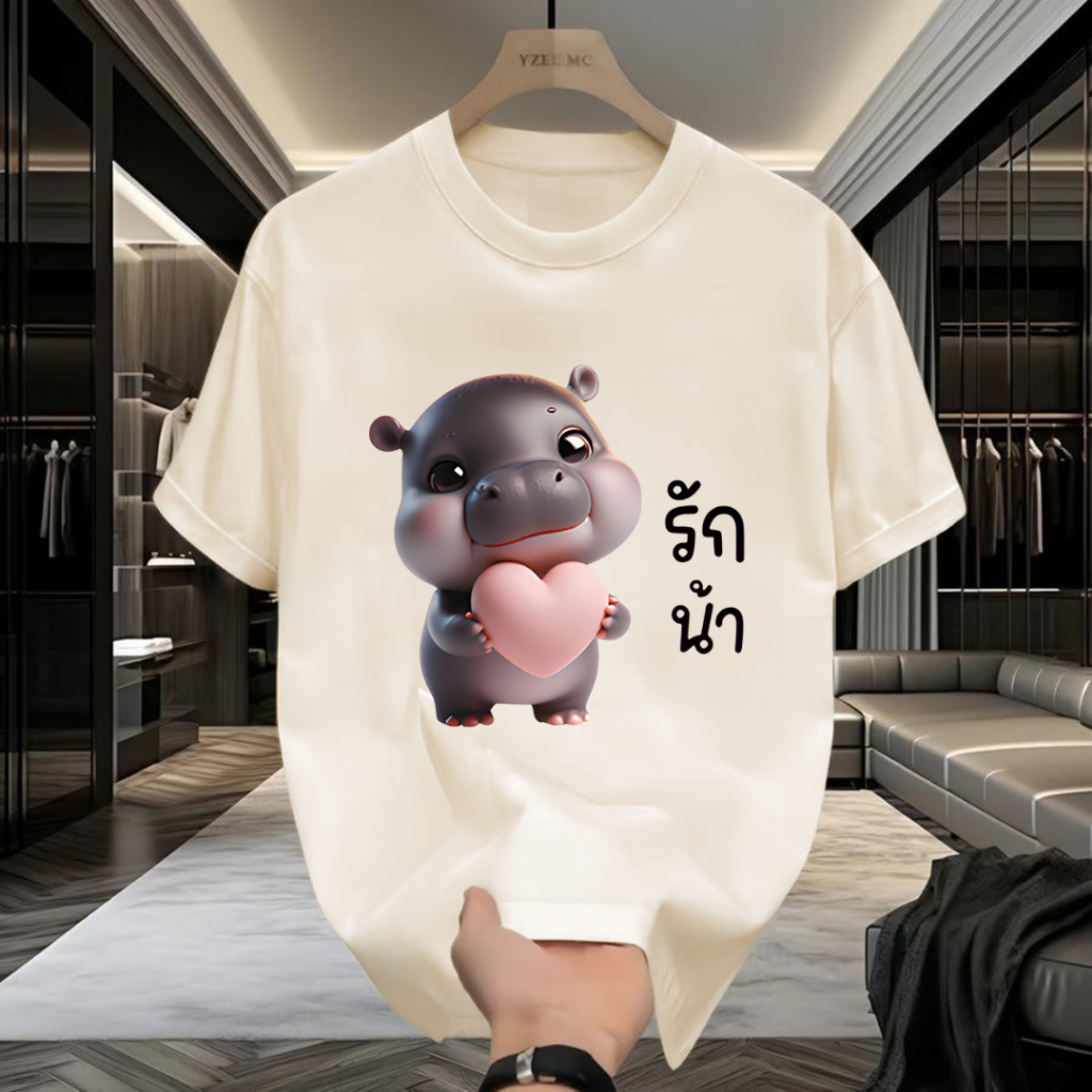 เสื้อยืดสกรีนลายเท่ๆ หน้า-หลัง เสื้อยืดผู้หญิง เสื้อแฟชั่น เสื้อสตรีท เสื้อผ้านุ่มใส่สบาย Q0176-Q0177