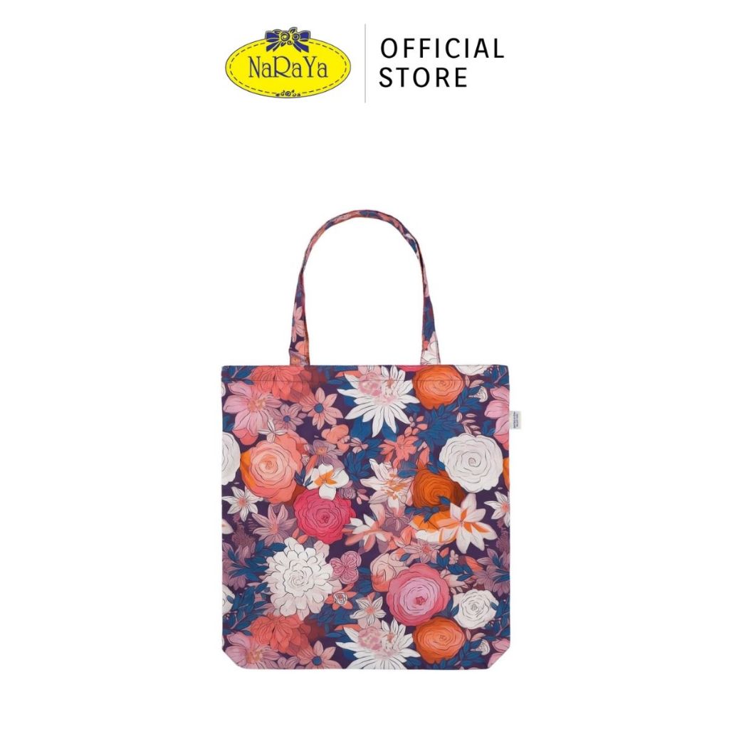 NaRaYa Foldable Shopping Bag กระเป๋าผ้าพับเก็บได้ NB-795N/L