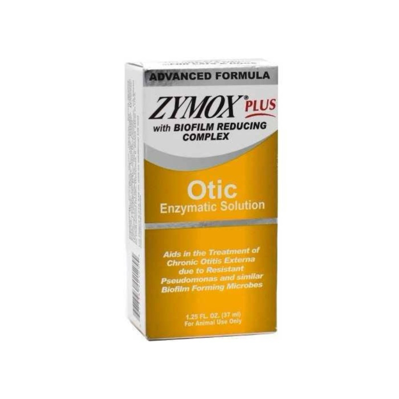 Zymox Otic สีทอง ผลิตภัณฑ์สำหรับช่องหูอักเสบ หูติดเชื้อ สำหรับสุนัขและแมว 37ml Exp 08/2027