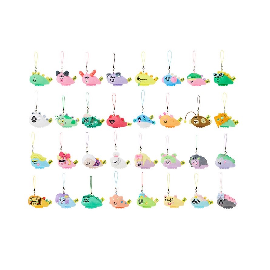 KAKAO Plush Keyring Random - Jordi พวงกุญแจสุ่ม