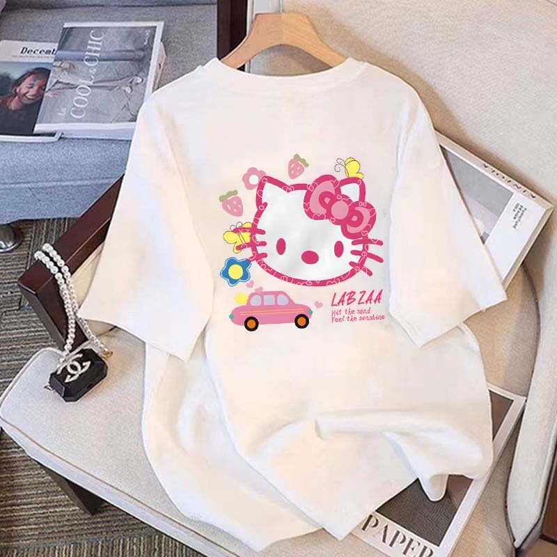 A148 เสื้อยืด oversize|เสื้อยืดการ์ตูน|เสื้อยืดคอกลมแขนสั้น|เสื้อยืด แฟชั่นฤดูร้อน