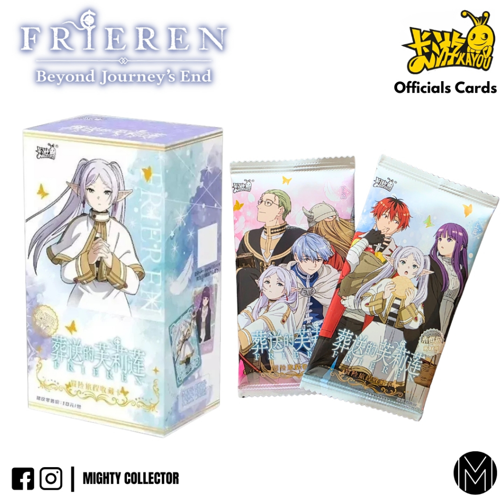 Frieren: Beyond Journey's End Kayou Serie 1 - 1x New Booster Pack (5 cards) - บูสเตอร์แพ็ค การ์ด 5 ใบ