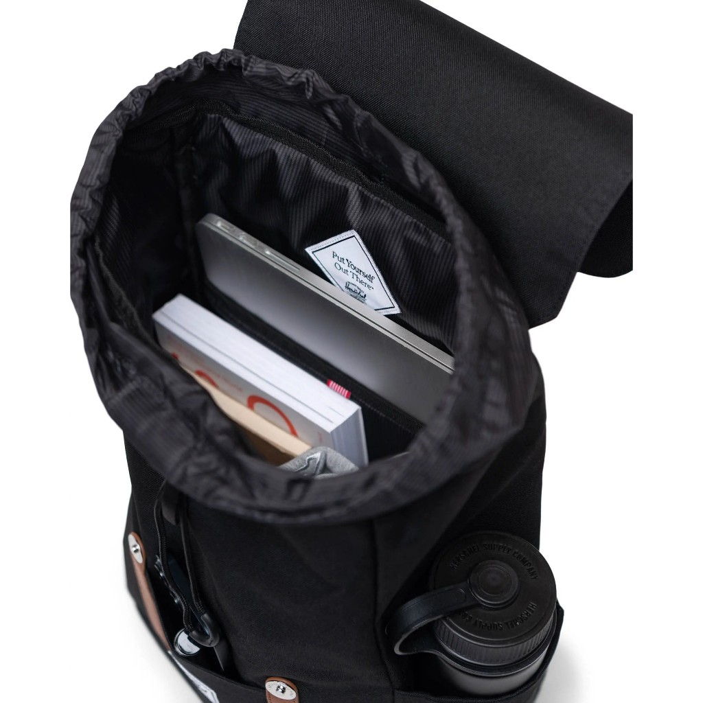 Herschel حقيبة ظهر Retreat Small ‏17 لتر — أسود — صورة 3