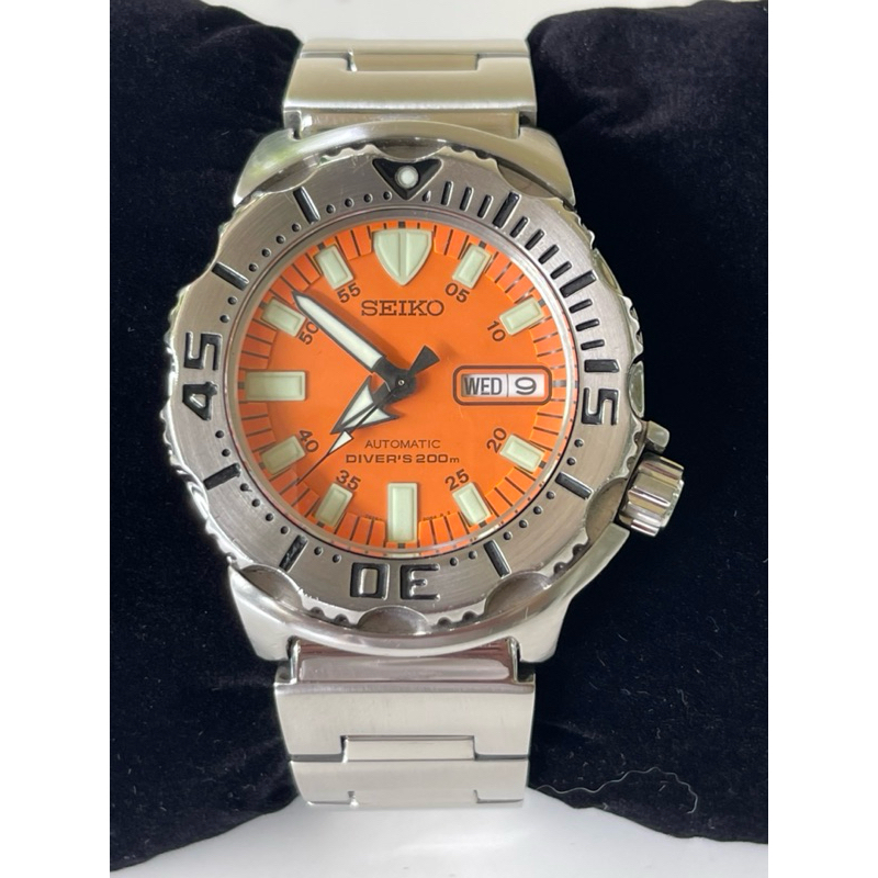 SEIKO Monster Gen 1 Orang Automatic Diver’s 200 m Men’s Watch SKX781K1