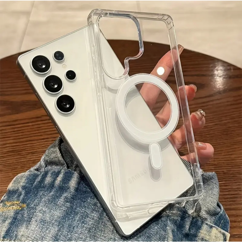 Case แม่เหล็ก ทุกรุ่น เคส ชาร์จไร้สาย สำหรับ SAMSUNG A06 A16 A26 A36 A56 S24ultra S25 S22 S23 S24 ultra plus FE S24FE