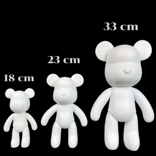 เซ็ทหมีเทสี DIY ของเล่นศิลปะเสริมพัฒนาการ มีอุปกรณ์ สี พร้อมทำ / หมีเปล่า ใช้ตกแต่งในบ้าน (มีของพร้อมส่งในไทย)