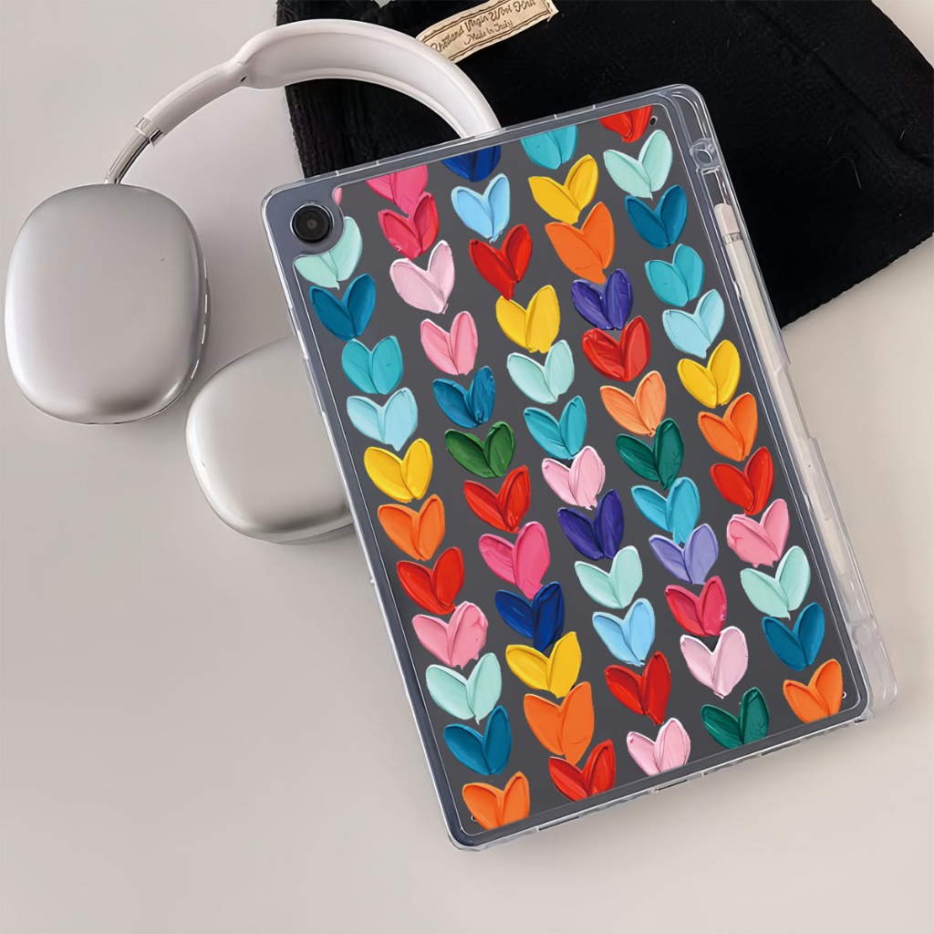 เคส ผซัมซุง ้ เอส9 ผ้าคลุมลายการ์ตูนน่ารัก เคส Samsung Galaxy Tab S9/S9plus /Tab S6 lite/Tab A9 lite