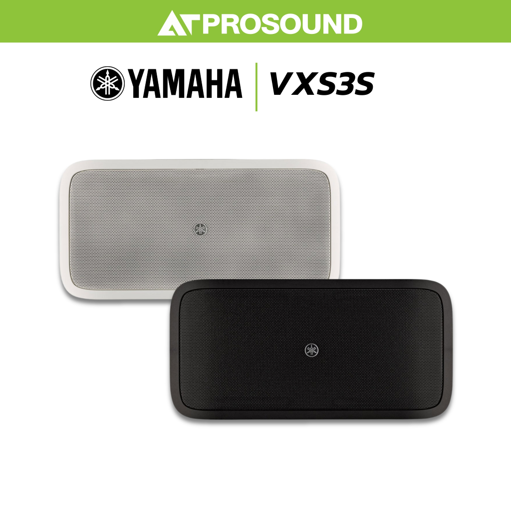 YAMAHA VXS3S ลำโพงซับวูฟเฟอร์แบบติดตั้ง ขนาด 3.5 นิ้ว 2 ดอก ทนกำลังขับได้สูงสุด 80 วัตต์ AT Prosound