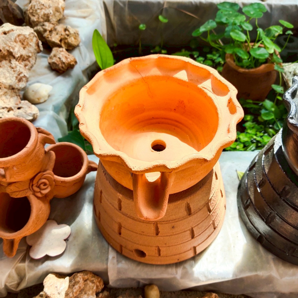 ชุดน้ำตก น้ำริน ไหล 1 ทาง พร้อมฐานตั้ง มี 3 สี ตกแต่งสวน บ้าน พร้อมส่ง - รูปที่ 2