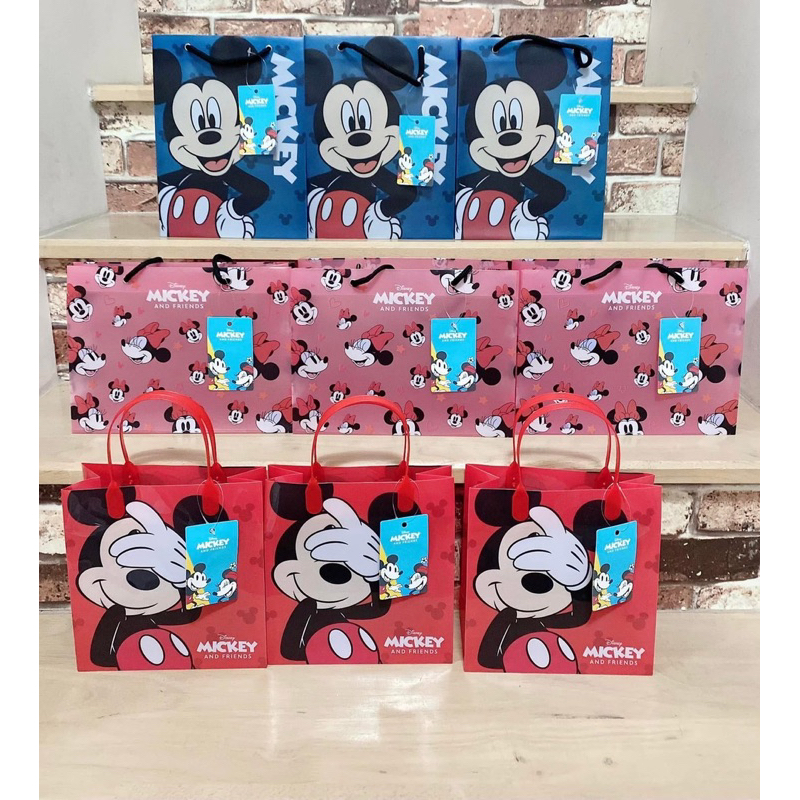 ถุงใส่ของอเนกประสงค์ลายมิกกี้&มินนี่  งานDisney