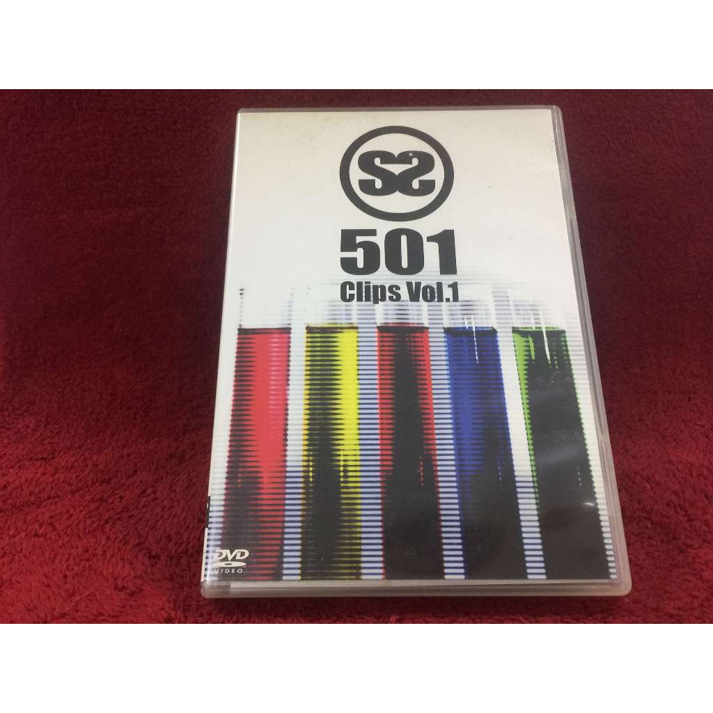 DVD สากล SS501 Clips Vol.1 สภาพตามรูปปก ZD24-98