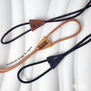 ANZ STUDIO สายคล้องแว่นตา รุ่น Vintage Japanese Style สายคล้อง Handmade หนังCowhide+PU คุณภาพดี แข็งแรงทนทาน 3สี