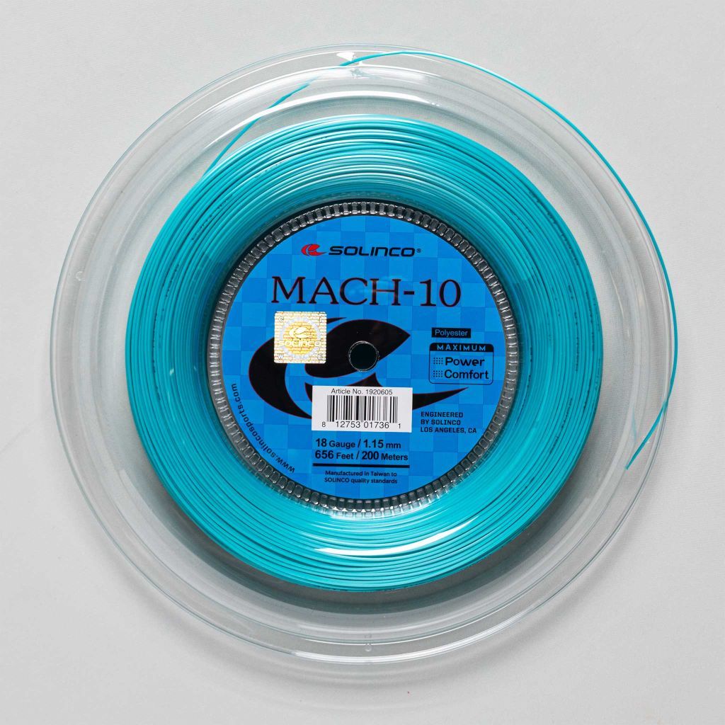 Solinco Mach-10 ( G18 / 1.15mm.) 12m. Tennis String