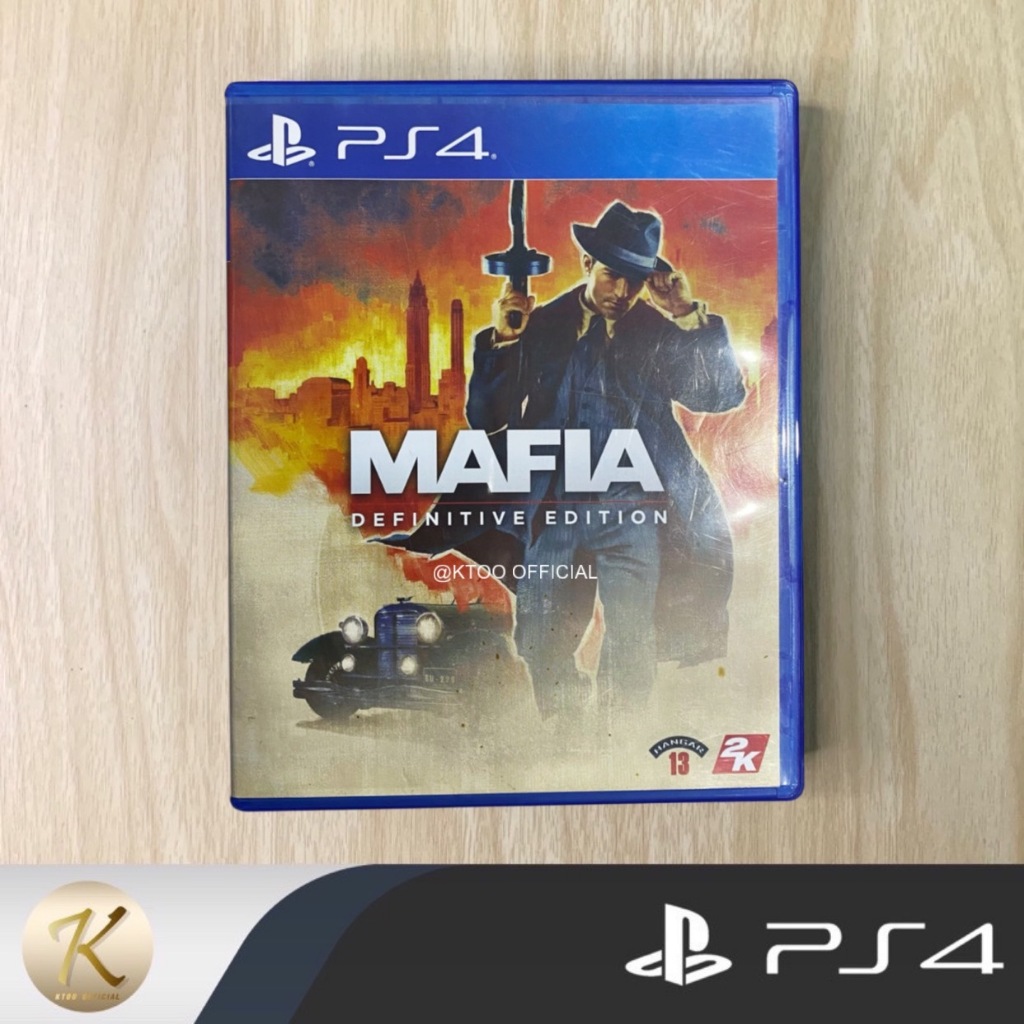 แผ่นเกมส์ PS4 : Mafia Definitive Edition  ✅(มือ2) พร้อมส่ง  Mafia [Definitive Edition]