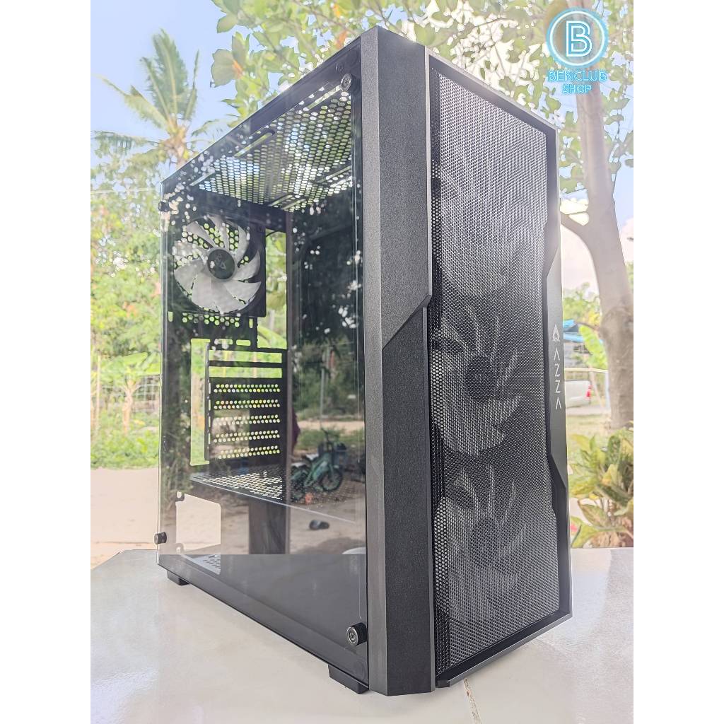 Case PC: AZZA FIGHTER CSAZ-290 Mid-Tower ATX Case เคสคอมพิวเตอร์มือสอง