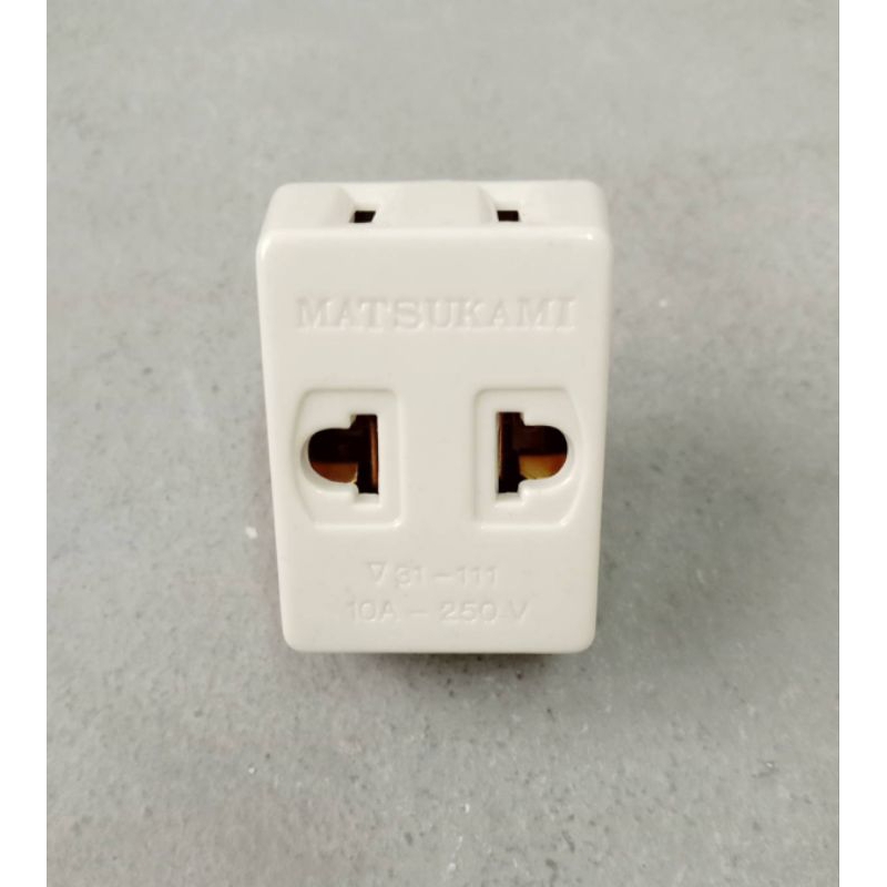 ปลั๊กเสียบ 3ตา ขาแบน