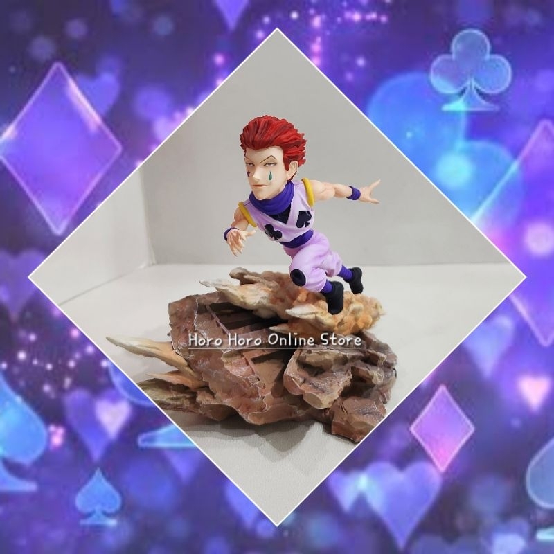 ♥️♦️ ของสะสม Hunter x Hunter ♠️♣️ โมเดล ฮิโซกะ เรซิ่น ฮันเตอร์ x ฮันเตอร์ ♥️ Model Resin WCF Hisoka 