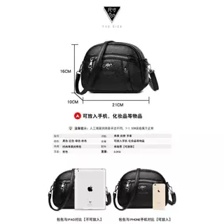 Bag กระเป๋าสะพายไหล่ ขนาดเล็ก เรียบง่าย สําหรับผู้หญิง