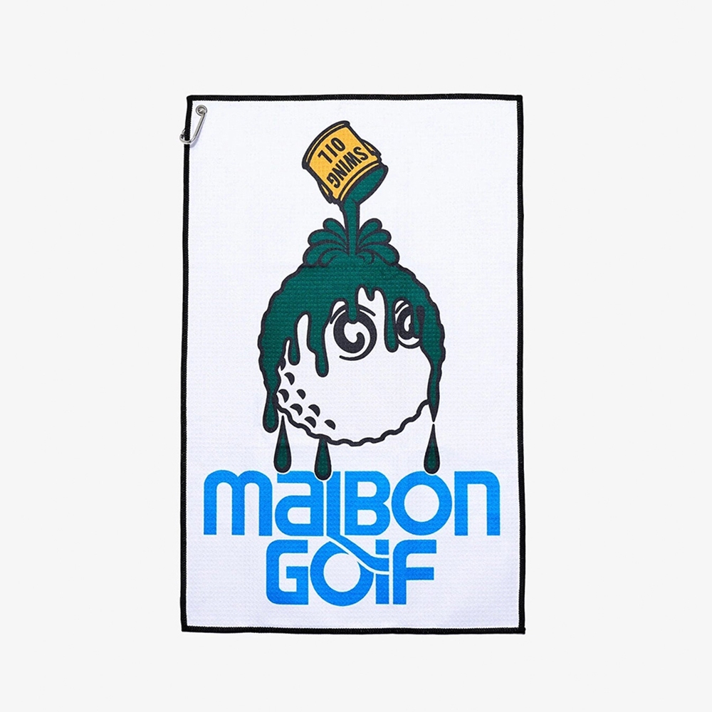 【New】Korea Ml Golf towel fiber Waffle ball towel polyester cotton pineapple check towel Golf towel s
