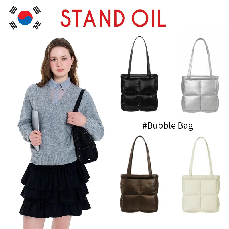 🚛พร้อมส่งค่ะ💖STAND OIL Bubble Bag Mini กระเป๋าสะพายข้าง puffy bag soft bag 4 colors ของแท้💯