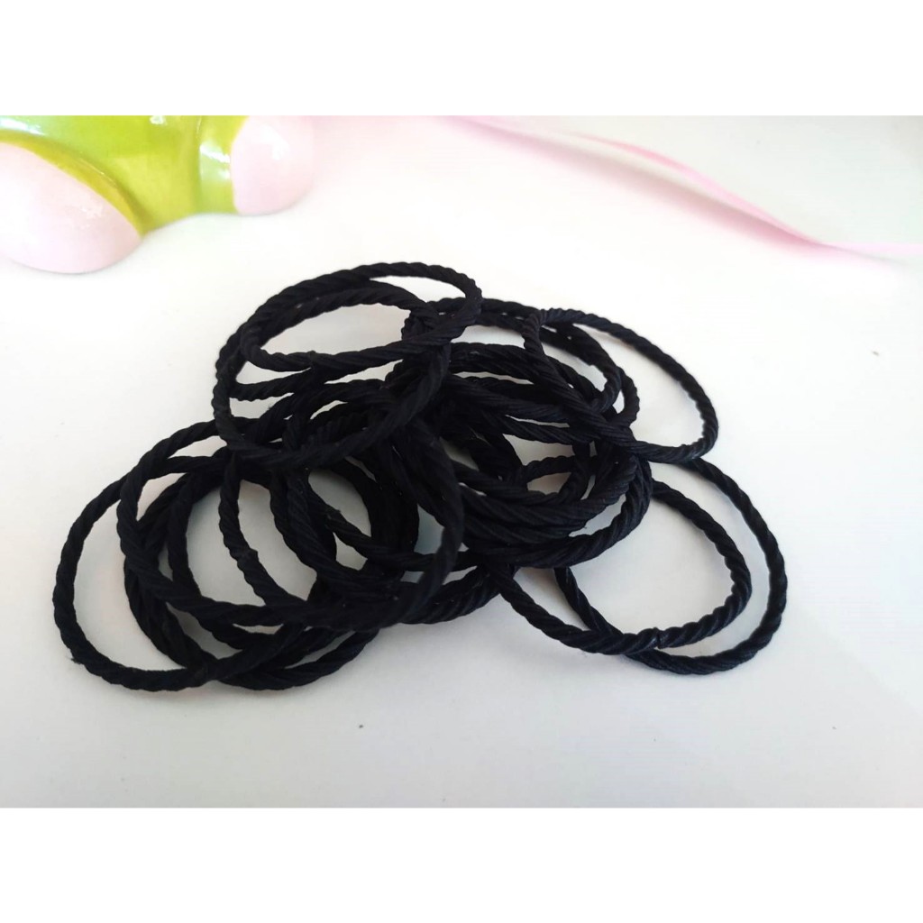 ยางมัดผม 1 บาท กิ๊บ1บาท(ขนส่งแฟลช)-(แบบสุ่มสี)สินค้าราคา 1 บาท สินค้า1บาท