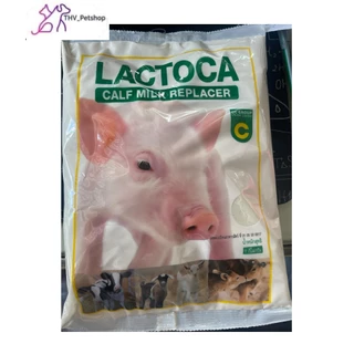 นมผงแลคโตคา(lactoca) นมผง สำหรับ สัตว์ นมหมู นมวัว นมผงสำหรับสัตว์ ขนาด1kg.