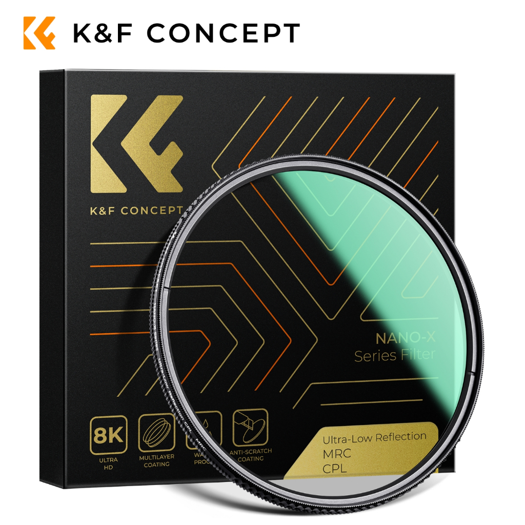 K&F CONCEPT CPL Filter 52mm CPL Lens Filter