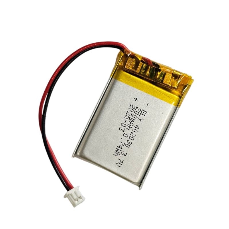 402030 3.7v 200mAh Battery แบตเตอรี่ แบตกล้องติดรถยนต์ MP3 MP4 GPS DIY แบตลำโพง แบตนาฬิกา