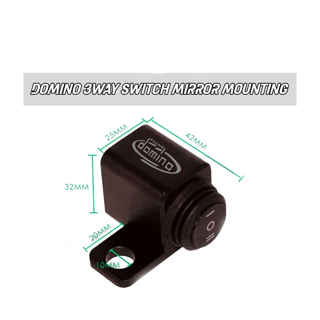 [เก็บเงินปลายทาง] Domino รถจักรยานยนต์ไฟสวิทช์หัวคู่ 2-3 วิธีมินิรถจักรยานยนต์ไฟสวิทช์ที่มีคุณภาพสูงกันน้ำสากล - รูปที่ 5