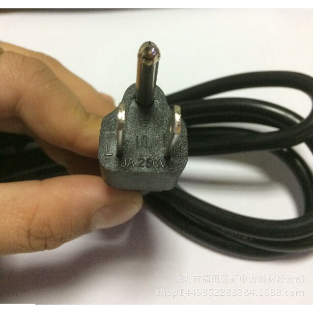 สายAC POWER ปลั๊ก 3 ขา สายไฟ Notebook  แบบ 3 รู ใช้กับอแด็ปเตอร์โน๊ตบุค ฯลฯ ยาว 1.5 เมตร