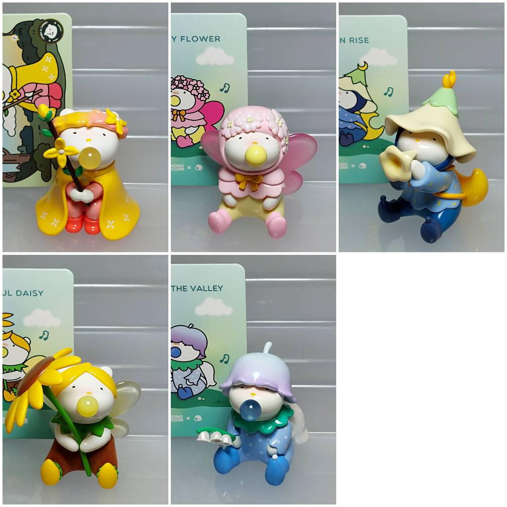 [มือสอง] [มีการ์ด,มีกล่อง] กล่องสุ่ม โมเดล ชุดที่ 43 Finding UNICORN REPOLAR Art Toy Blind Box