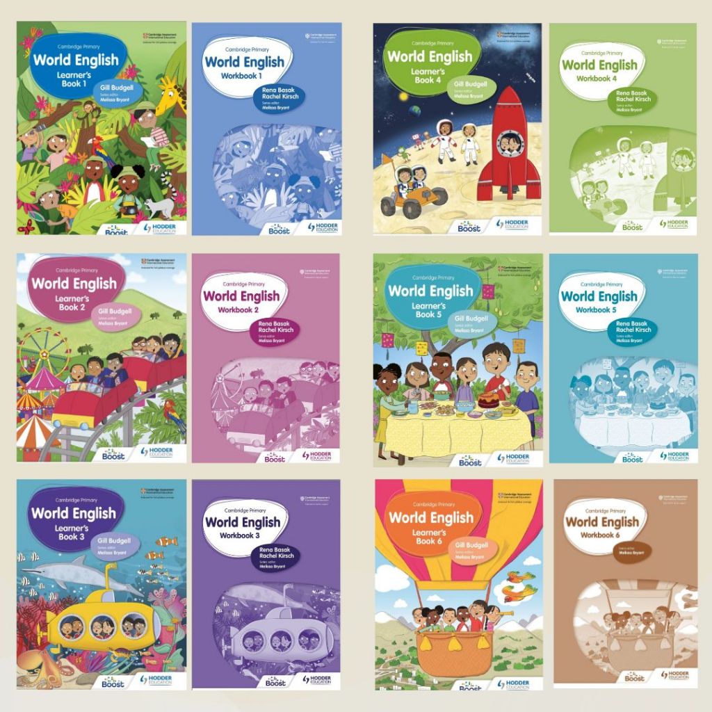 Taladboran(ป1-ป6) แบบเรียนนำเข้า Cambridge Primary World English+ฟรีไฟล์เสียง+ไฟล์เฉลย