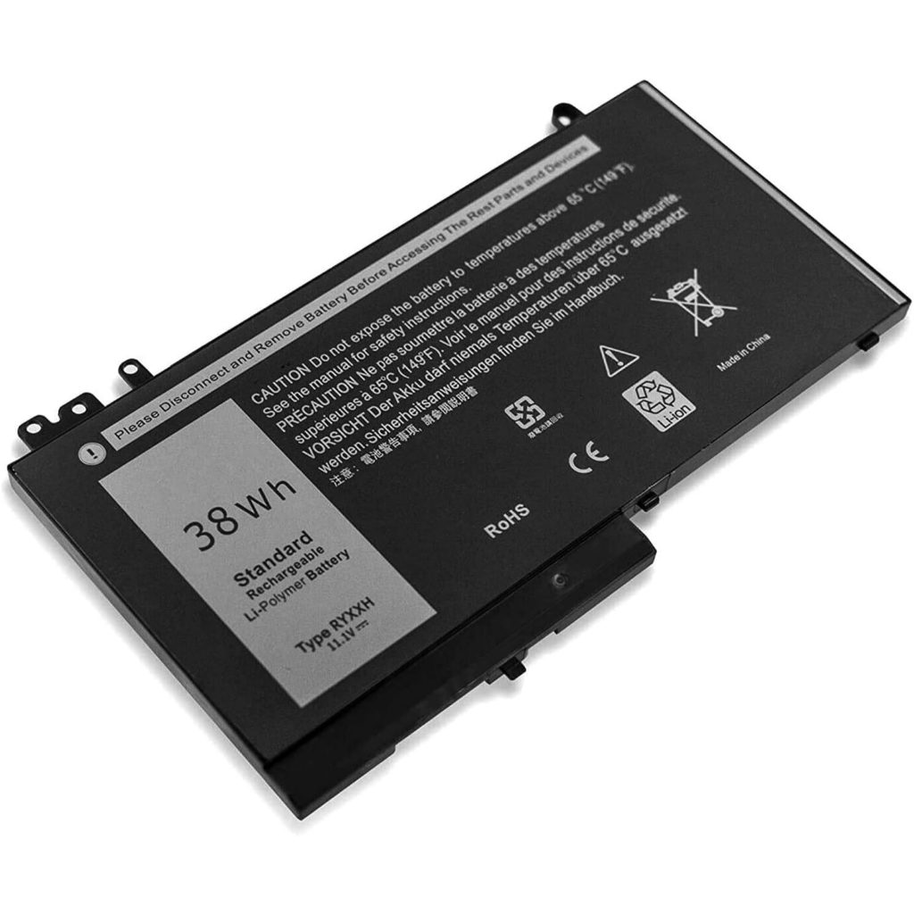 Battery Dell Latitude E5550 RYXXH : 11.1V-3400mAh/38Wh Black (OEM)
