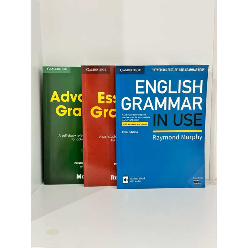 หนังสือ English Grammar in Use หนังสือ Cambridge เล่มใหม่