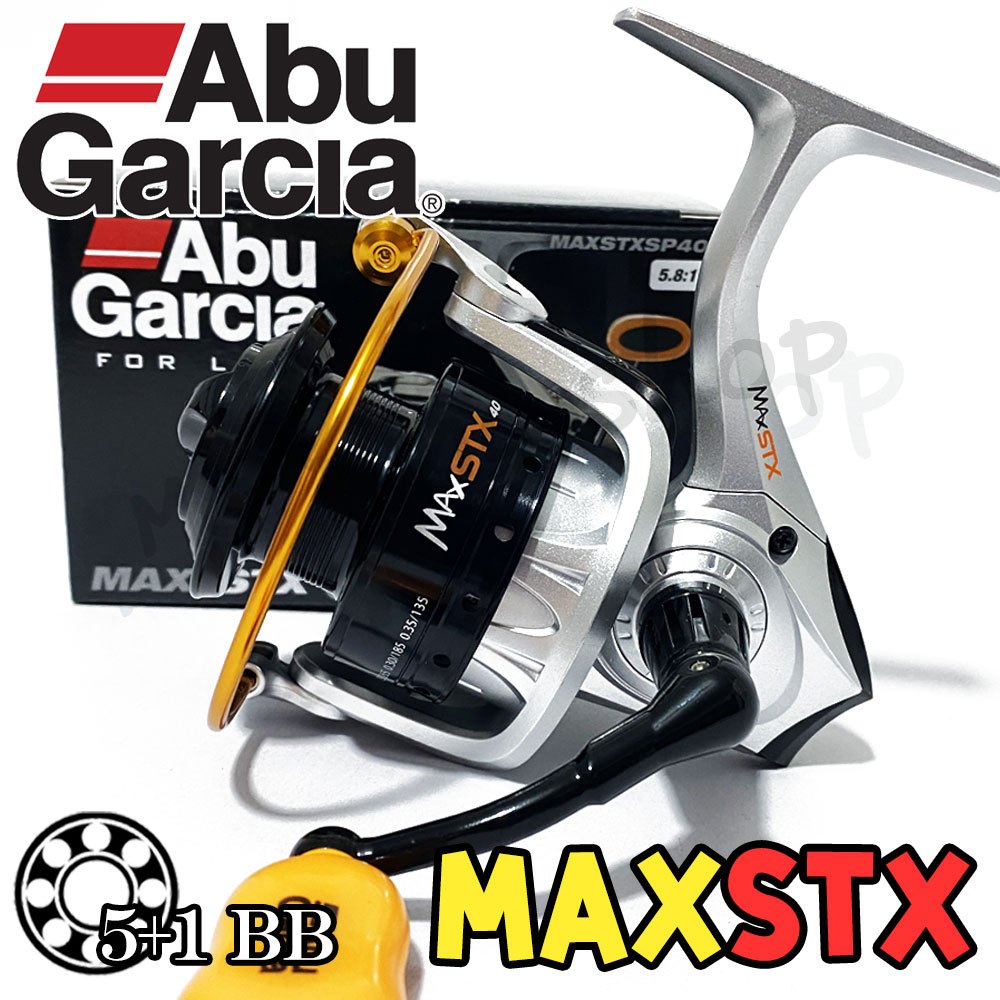 รอกสปิน ABU GARCIA MAX STX 5+1BB ของแท้ 100%