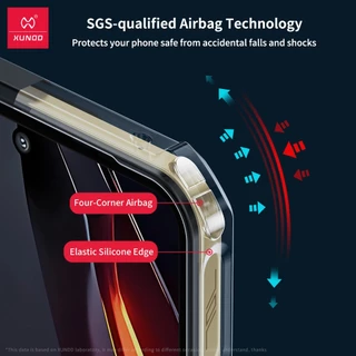 XUNDD เคส สำหรับ Nubia V80 V70 Max Air Neo2 Neo3 GT Case Nubia Neo 5 Pro GT เคส โทรศัพท์กันกระแทก แผงด้านหลังโปร่งใส