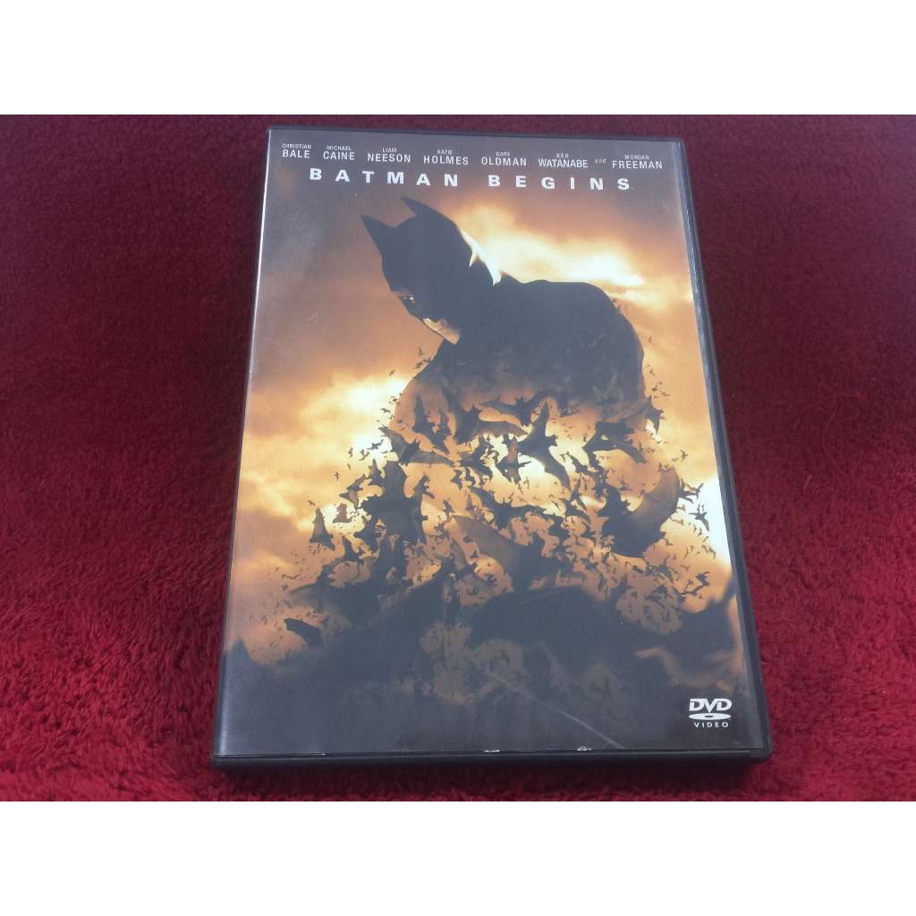 DVD สากล BATMAN BEGINS สภาพตามรูปปก ZD25-24
