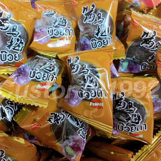 บ๊วยหวาน เม็ดใหญ่ 1 กิโลกรัม ตราฟรุ๊ตทาซี่ บ๊วยท้อชมพู ท้อชมพูเขียว หวานกรอบเนื้อแน่นอร่อย