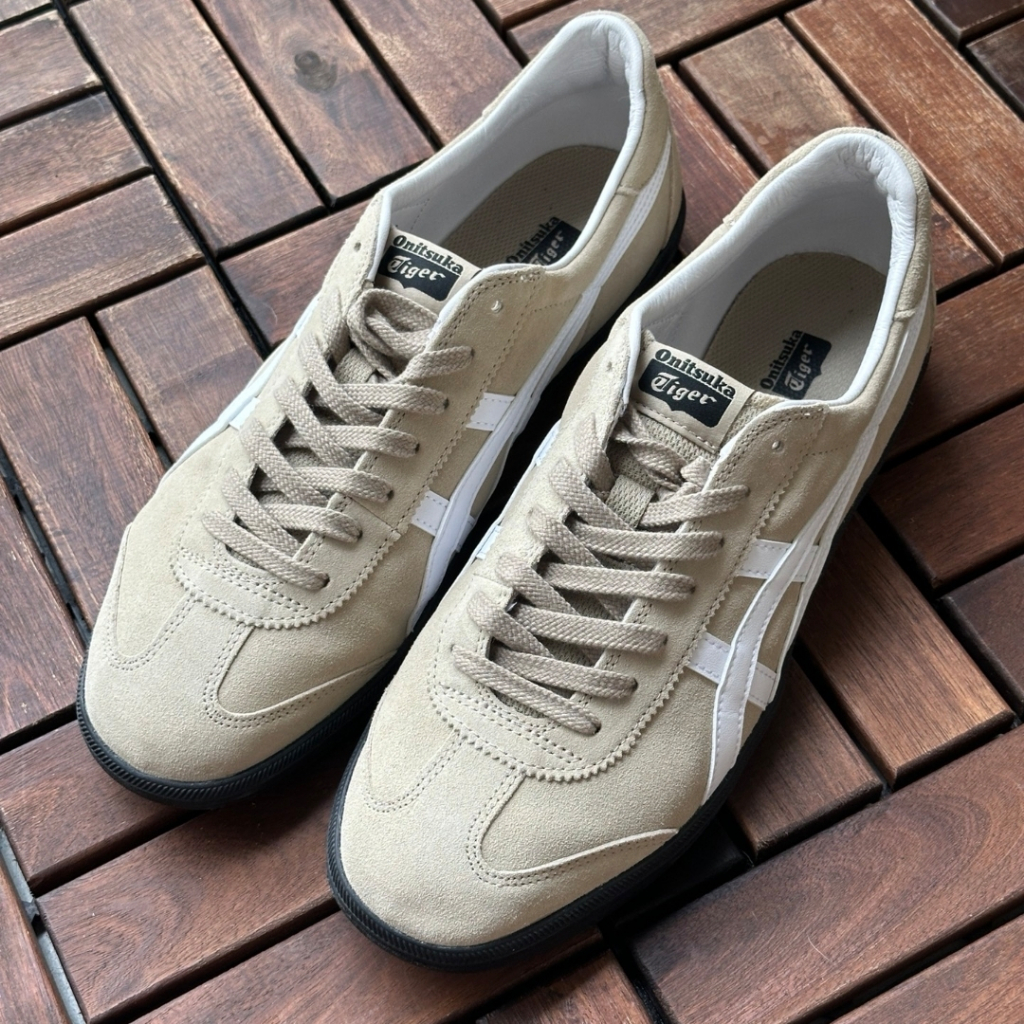 Onitsuka Tiger Tokuten 1183A907-203 สีเขียว แดง รองเท้าลำลอง รองเท้าผ้าใบ