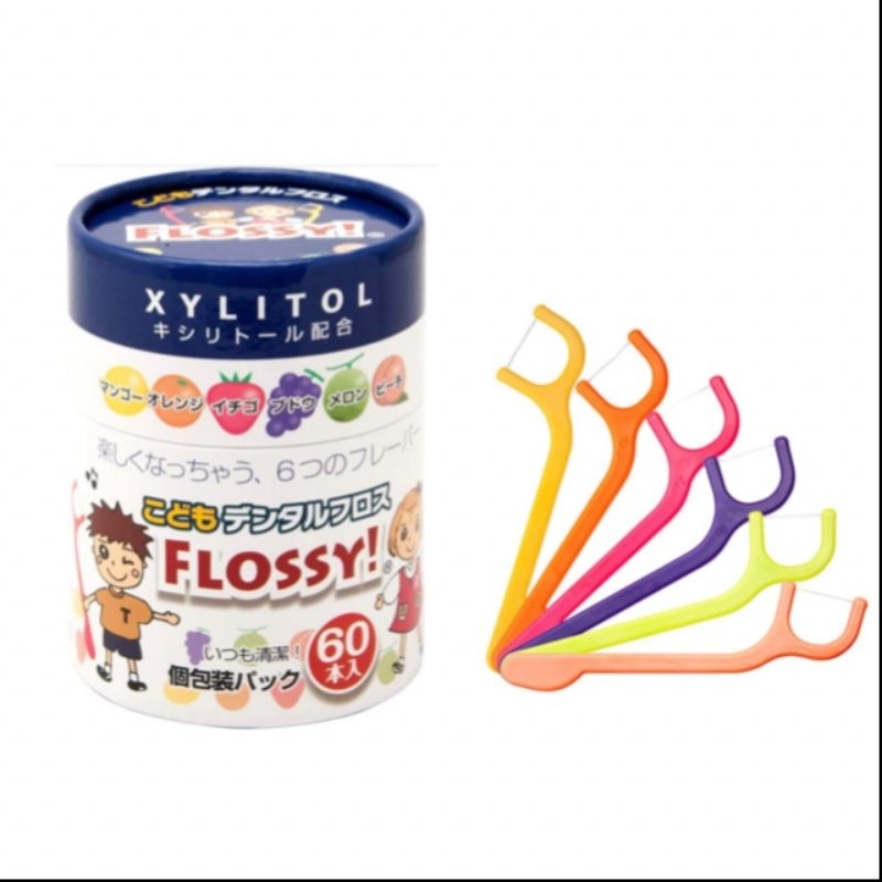 Flossy ไหมขัดฟันสำหรับเด็ก นำเข้าจากญี่ปุ่น