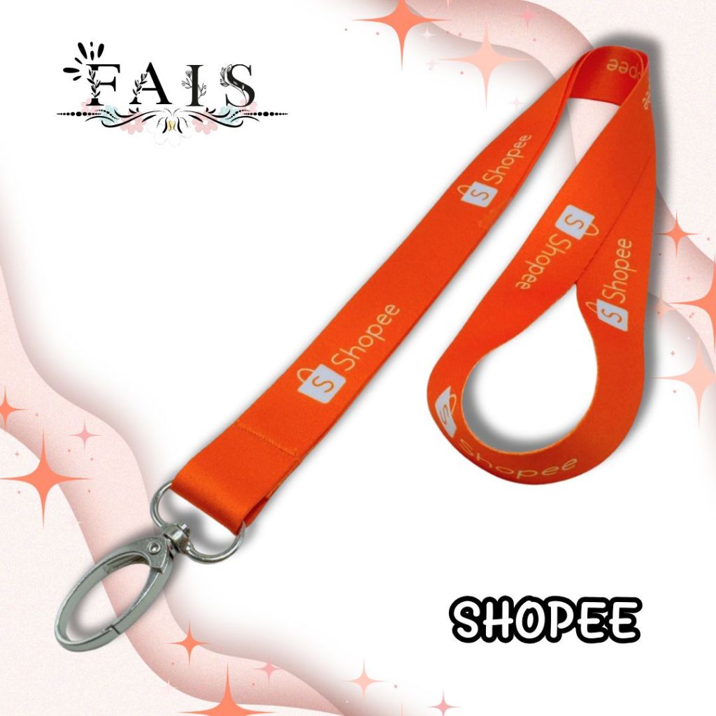 สายคล้องคอ สายคล้องช้อปปี้ สายคล้องshopee 1 เส้น