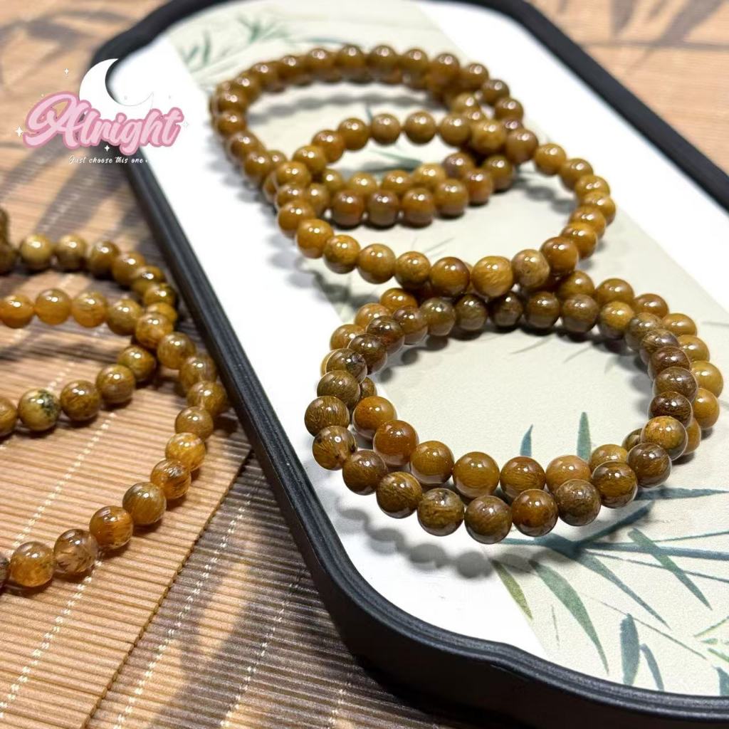 สร้อยข้อมือทองอะเกต ไหมทองอะเกต Agate ความรัก การเรียน ร่ำรวย สวยครบจบในเส้นเดียว กำไลหินมงคล