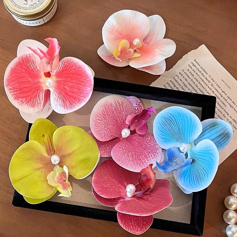 G190 กิ๊บติดผม กิ๊บดอกไม้ กิ๊ฟหนีบผมดอกไม้ น่ารัก สำหรับผู้หญิง กิ๊บเที่ยวทะเล สไตล์เกาหลี