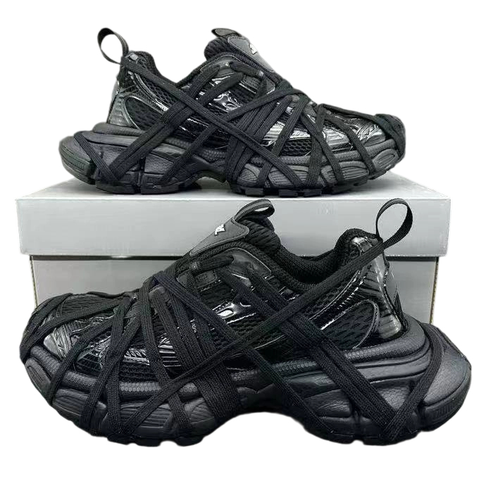 Balenciaga 3XL Extreme Lace Series Retro casual running shoes Unisex 1054