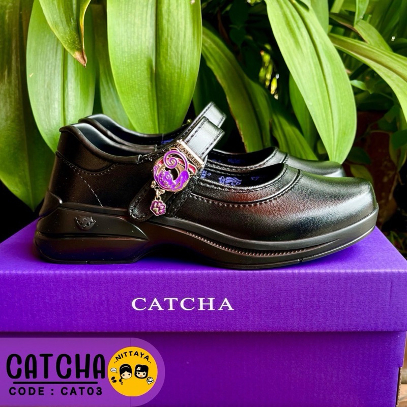 CATCHA รองเท้านักเรียนหญิงแคทช่า รุ่น CAT03