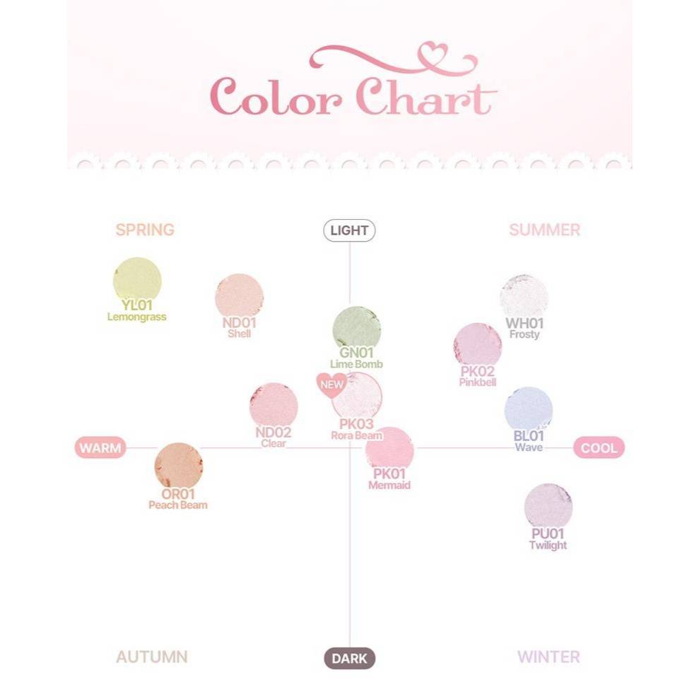 2aN Pure Glash Highlighter 2.7g ไฮไลท์ สีสันสวยงาม รูปที่ 3