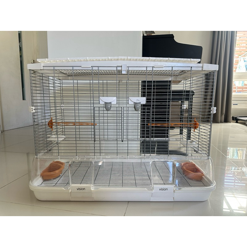 พร้อมส่ง กรงนกวิชั่น Hagen Vision (L01) กรงนก Vision (L01) สำหรับนกแก้วฟอพัส เลิฟเบิร์ด และนกขนาดเล็