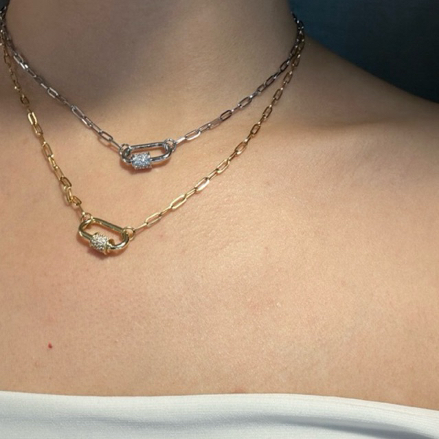 สร้อย รุ่น RockStar Necklace (Gold/Silver)